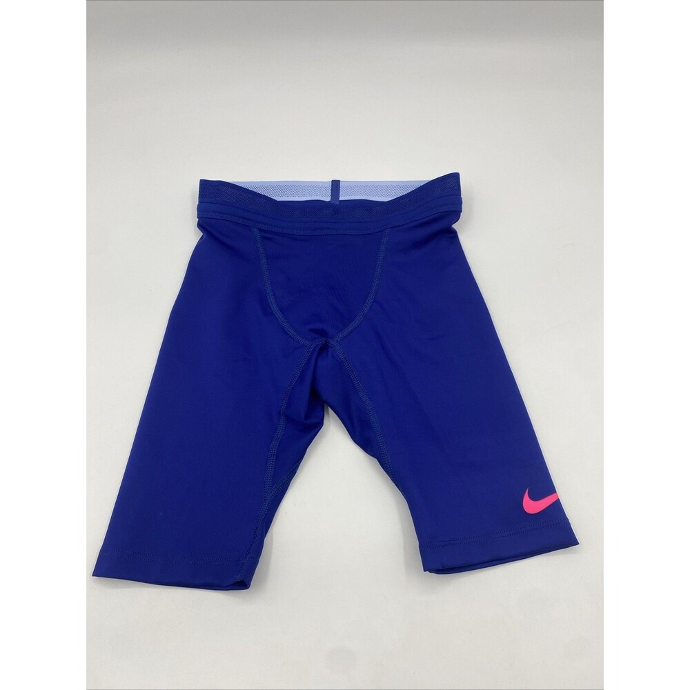 Nike Pro Elite Team Half Tights Blue DX8985-455 Men’s Size S